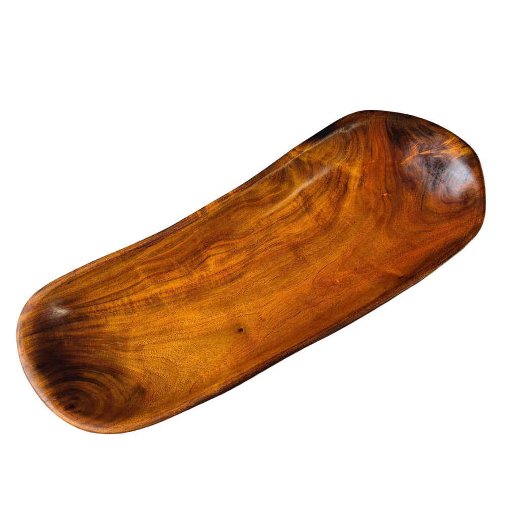 Gamela Rasa de Madeira Vinhático 44x17x5cm