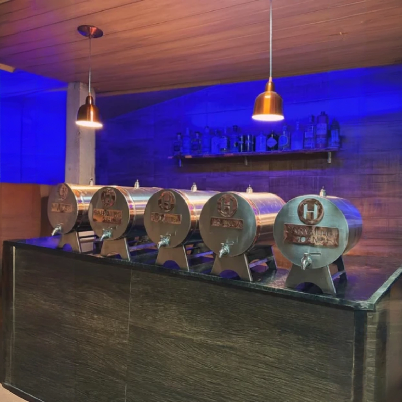 Barril de Cachaça Destilados Personalizado - Inox ou Cobre