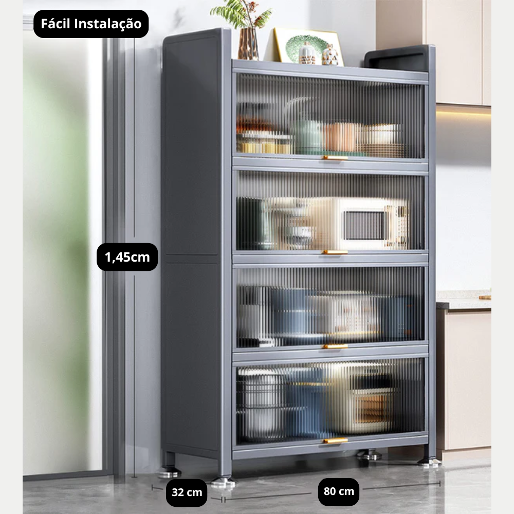 Armário FlexHome de Aço Multifuncional [PAGUE 1 LEVE 2]