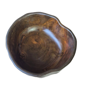 Gamela Exótica em Madeira Ipê 37x34x14cm