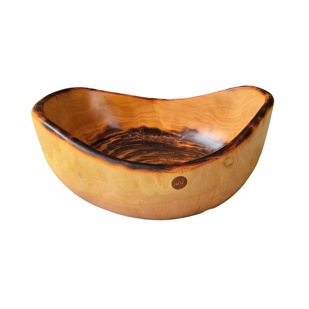 Gamela Bowl de Madeira Angico 36x30x15cm